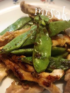鶏肉モロッコインゲンの生姜バター醤油炒め-レシピのメイン写真