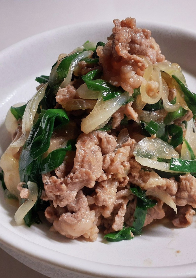 簡単☆牛切り落とし肉のプルコギ風炒め-レシピのメイン写真