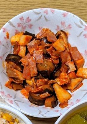 なすとエリンギのケチャップ炒め-レシピのメイン写真
