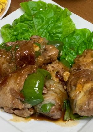 簡単おかず■ピーマンチーズ肉巻き-レシピのメイン写真