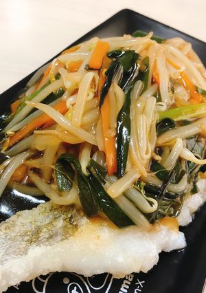 野菜たっぷり！たらの甘酢餡かけ-レシピのメイン写真