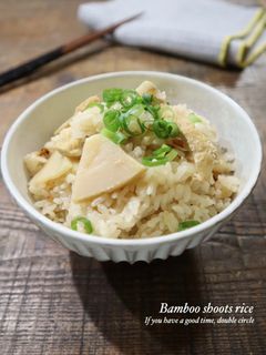 筍と油揚げの炊き込みごはん-レシピのメイン写真