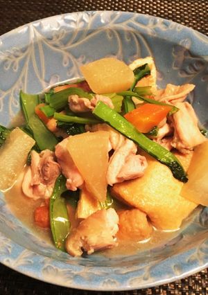 大根と鶏肉の煮物☆簡単！美味！作りおきに-レシピのメイン写真