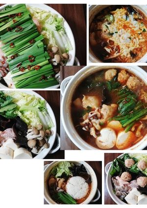 辛いお鍋におすすめの具材・盛り方*･-レシピのメイン写真