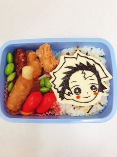 簡単!鬼滅の刃 炭治郎 キャラ弁-レシピのメイン写真