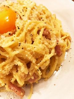 *濃厚カルボナーラ*。-レシピのメイン写真