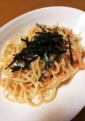 きのこたっぷり★たらこパスタ-レシピのメイン写真
