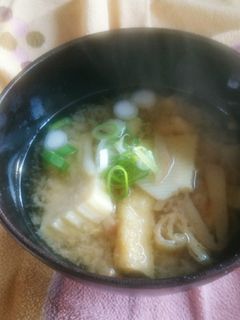 タケノコと生姜の味噌汁-レシピのメイン写真