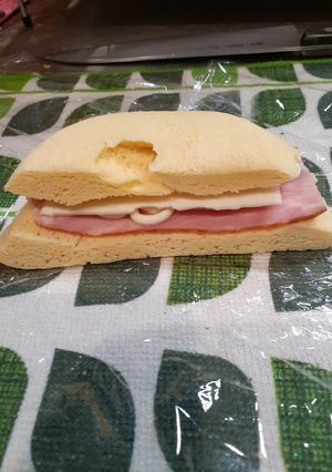 大豆粉蒸しパンサンド-レシピのメイン写真