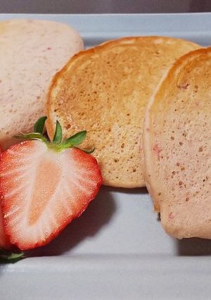 フルーツたっぷり☆ヨーグルトパンケーキ-レシピのメイン写真