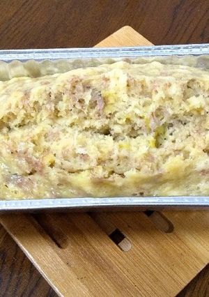 負担軽減!HMで簡単♪バナナ蒸しパン-レシピのメイン写真