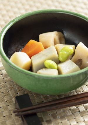 根菜の炒め煮【入院食⑰昼/温副菜】-レシピのメイン写真