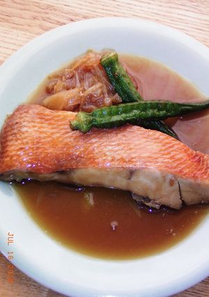 金目鯛の煮付け☆便利な物だけで簡単に！-レシピのメイン写真