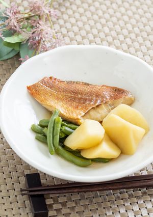 赤魚の煮付け【入院食㉖昼/主菜】-レシピのメイン写真