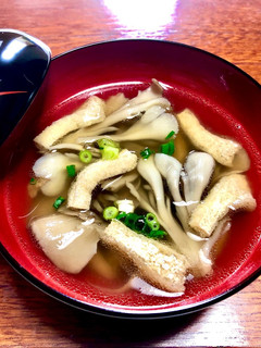 薄揚げと舞茸のお吸い物-レシピのメイン写真