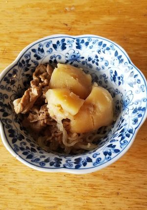 ル・クルーゼ！肉じゃが(めんつゆ)-レシピのメイン写真