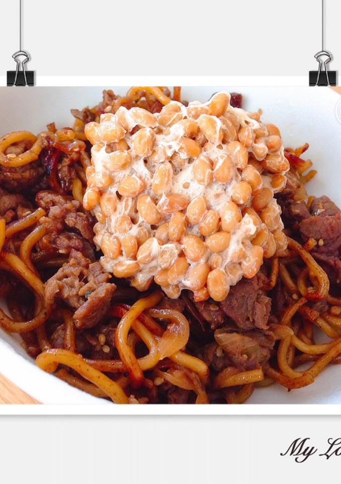簡単♡やみつき納豆焼きそば♡-レシピのメイン写真
