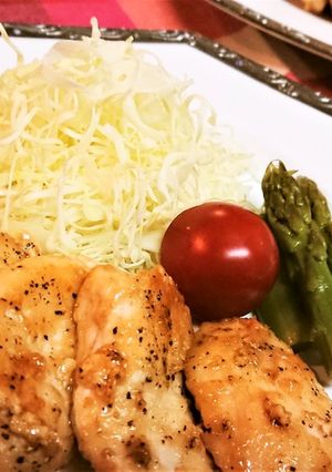 節約!簡単!【鶏胸の梅味噌マヨソテー】-レシピのメイン写真