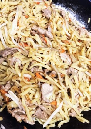 業務スーパーごぼサラ栄養満点塩焼きそば♡-レシピのメイン写真