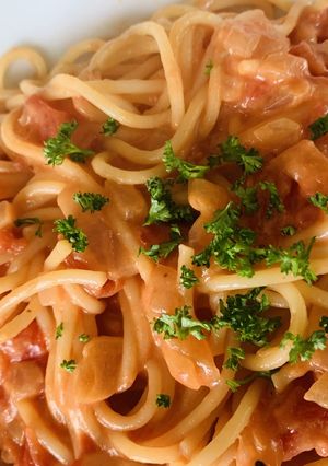 あっという間の☆トマトクリームのパスタ-レシピのメイン写真