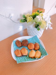 アレンジ色々❤︎" マドレーヌ-レシピのメイン写真