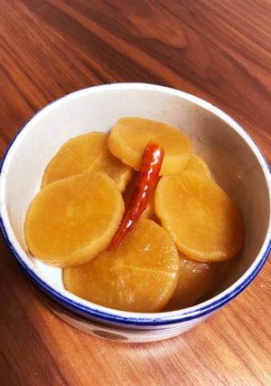 たくあんの煮たの（贅沢煮）-レシピのメイン写真