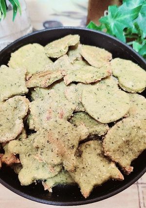 江戸菜で犬用クッキー-レシピのメイン写真