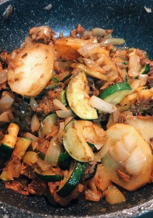 ズッキーニとじゃがいものマヨ焼き-レシピのメイン写真