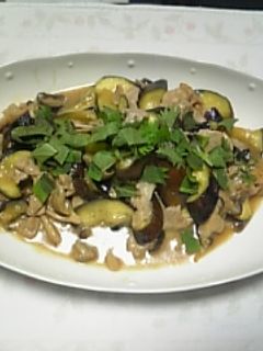 茄子・きのこと豚肉の生姜風味★味噌炒め-レシピのメイン写真