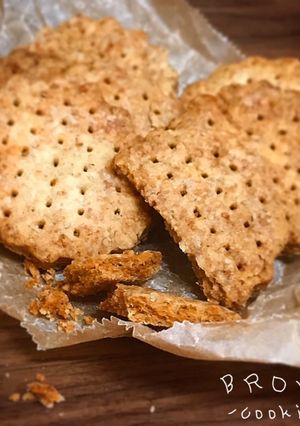 サクザク☆簡単☆全粒粉ビスケット-レシピのメイン写真