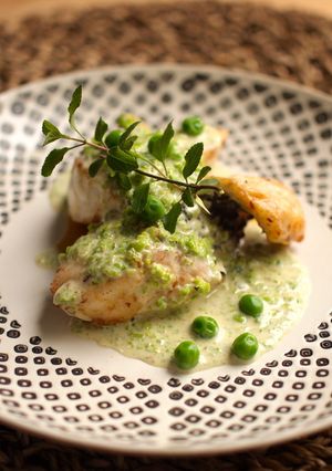 【所要時間15分】魚とお豆クリームソース-レシピのメイン写真
