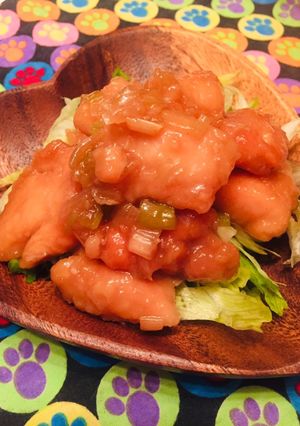 新中華　今日は食べられない★冷やし油淋鶏-レシピのメイン写真