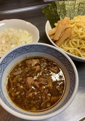 超簡単！顆粒で乳化した濃厚Wスープつけ麺-レシピのメイン写真