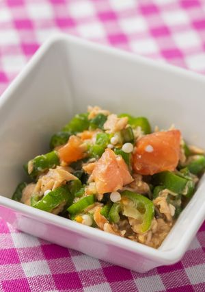 オクラのサラダ【入院食㉖夕/冷副菜】-レシピのメイン写真