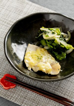 たらのチーズ焼き【入院食⑯夕/主菜】-レシピのメイン写真