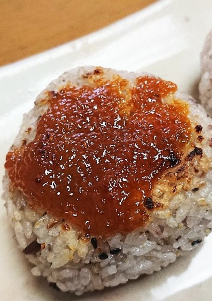ゆずみその焼きおにぎり-レシピのメイン写真