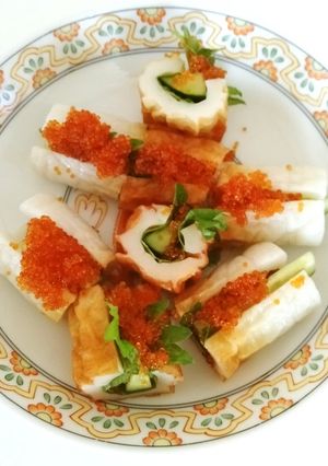 ちくわとトビコのおつまみ-レシピのメイン写真