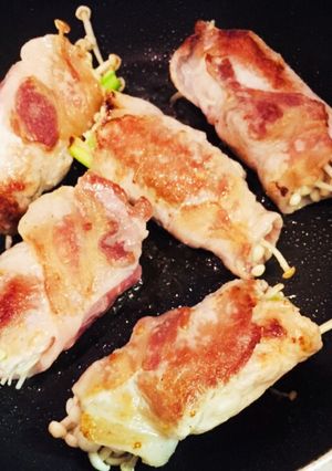 えのきとアスパラの豚肉巻き-レシピのメイン写真