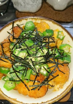 ササミフライの丼("⌒∇⌒")-レシピのメイン写真