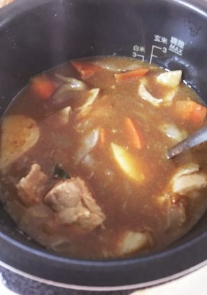 ゆで野菜パックありがとうカレー-レシピのメイン写真