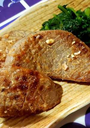 簡単！こんにゃくステーキ　ゆず香る田楽味-レシピのメイン写真