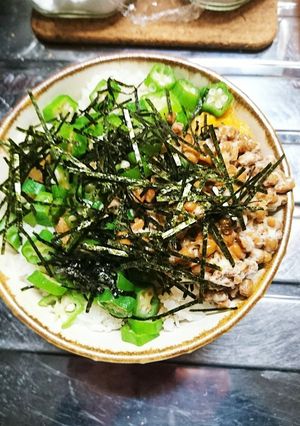 ネバネバ丼に《*≧∀≦》-レシピのメイン写真