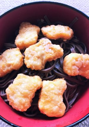簡単　ナゲット蕎麦-レシピのメイン写真