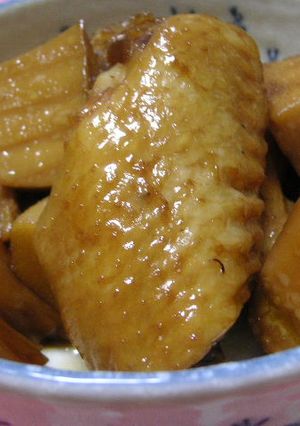 鶏手羽先とタケノコの酸っぱ煮-レシピのメイン写真
