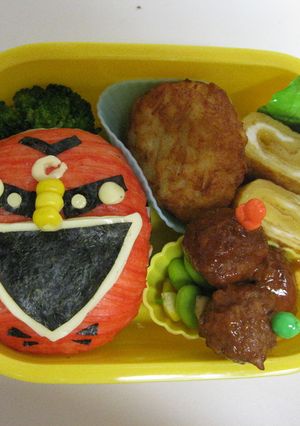 キャラ弁☆炎神戦隊ゴーオンジャー☆-レシピのメイン写真
