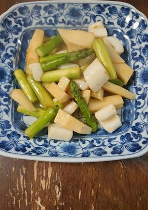 たけのこといかとアスパラのさっと煮-レシピのメイン写真