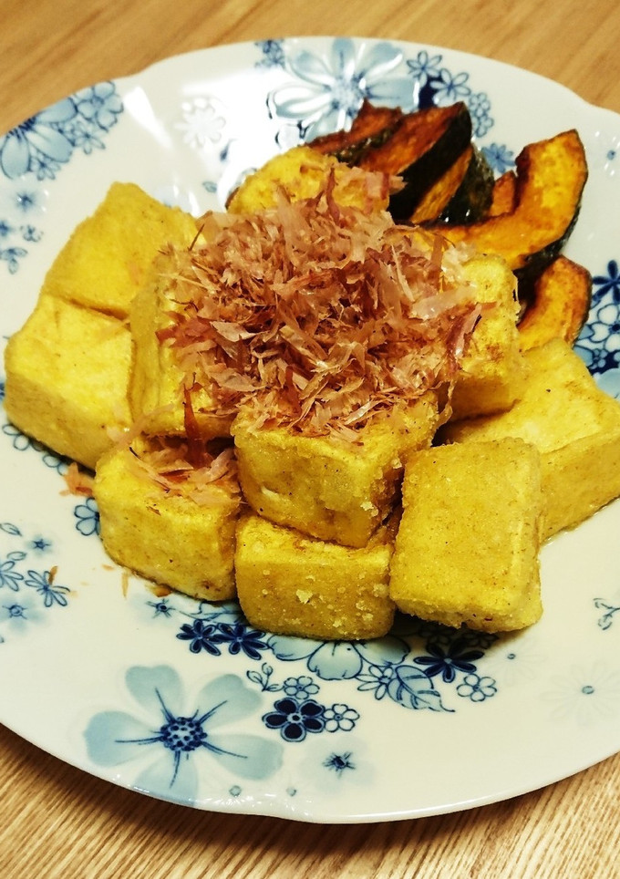 カレー風味の揚げだし豆腐-レシピのメイン写真