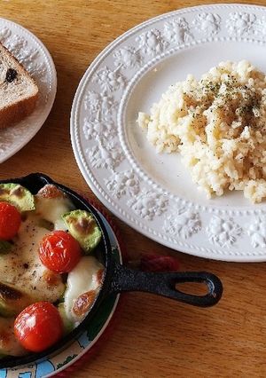 お昼ごはん！生米 リゾット-レシピのメイン写真