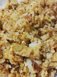 簡単!豚マヨキムチからのチャーハン!-レシピのメイン写真