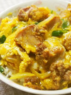 唐揚げリメイク!カレー唐揚げ丼♪-レシピのメイン写真